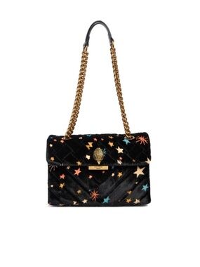 🌌 ⭐️Kurt Geiger London Kensington Galaxy Velvet Convertible Shoulder Bag ⭐️ 🌌